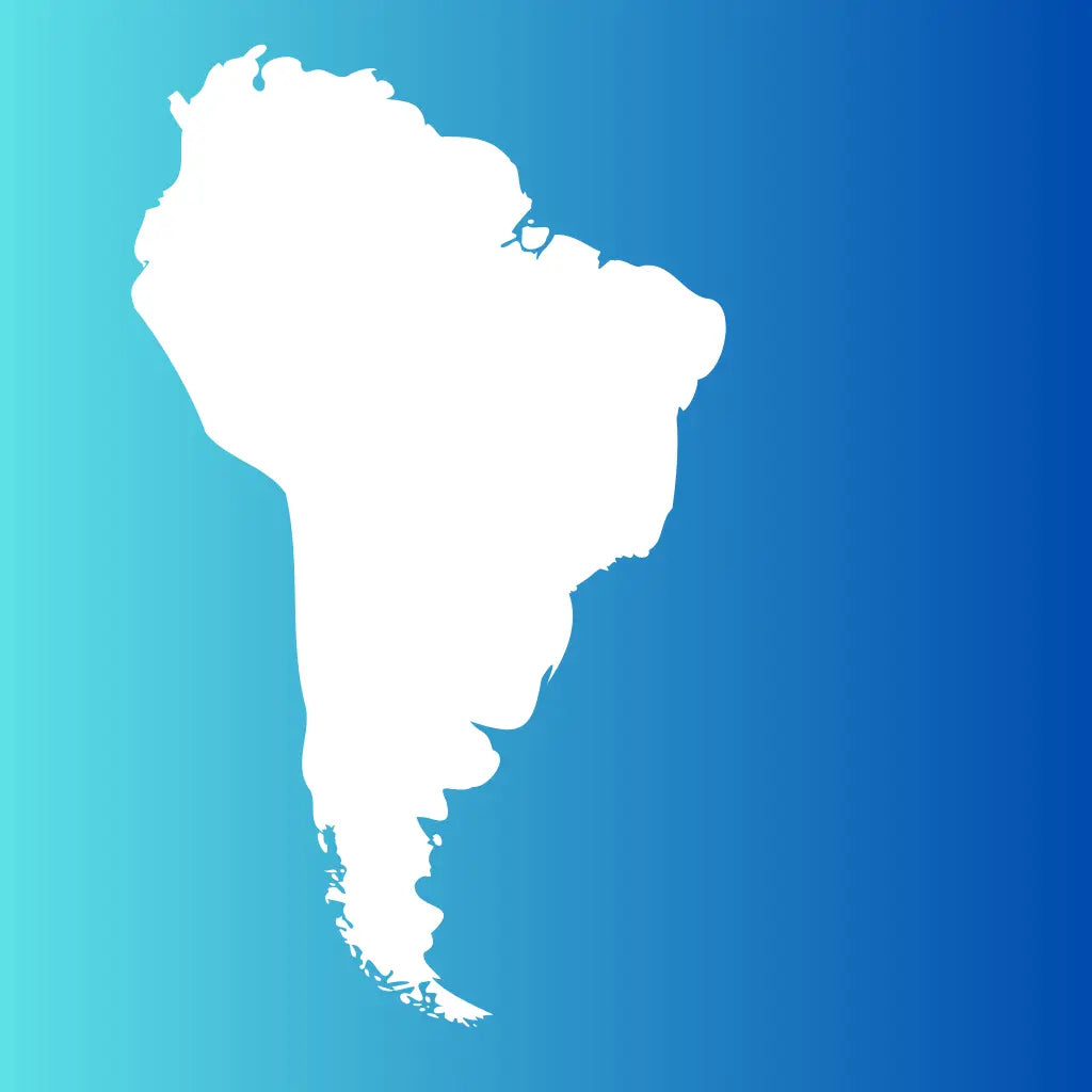 South America eSIM prepaid internet voor reizen